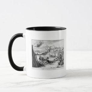 Mug James II débarquant chez Kinsale, le 12 mars 1689