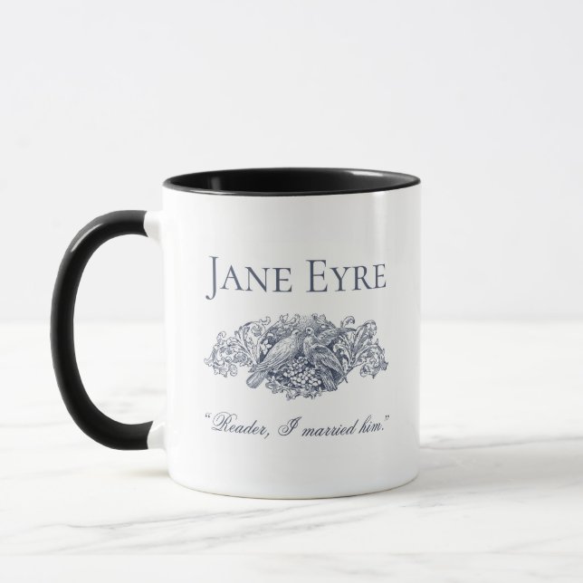 Mug Jane Eyre - Lecteur Je L'Ai Marié - Doses (Gauche)