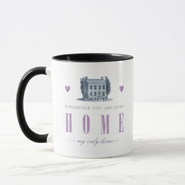 Mug Jane Eyre - Ma seule maison - Maison (Gauche)
