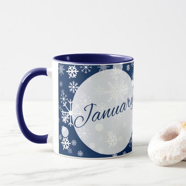 Mug January 2026 (Avec donut)