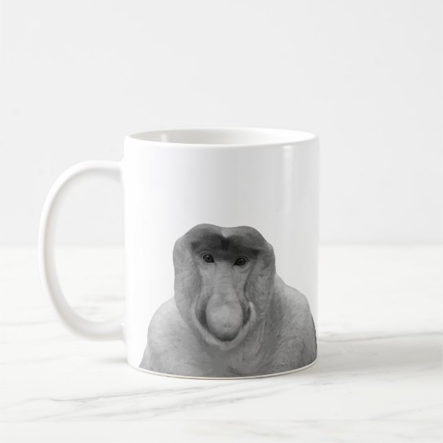 Mug Janusz Meme, Proboscis Monkey, Polak, Pole Janus (Gauche)