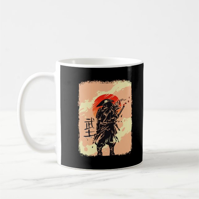 Mug Japon Arts martiaux Japonais Samurai (Gauche)