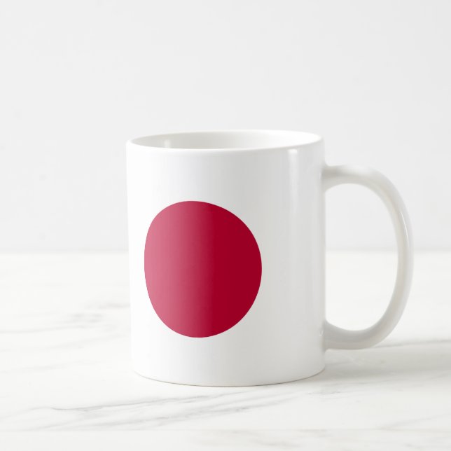 Mug Japon Drapeau en céramique Musique (Droite)
