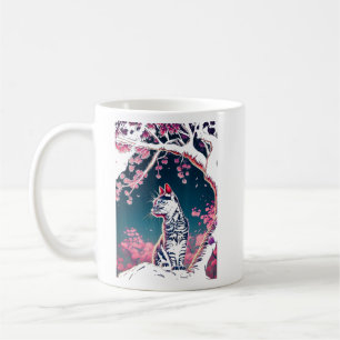 Mug Japonais esthétique Sakura Cerry Blossens mignonne