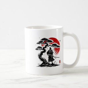Mug Japonais Samurai Aikido Arbre De Vie Paix Art De