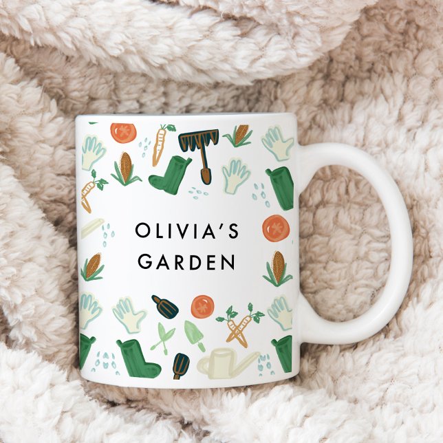 Mug Jardin aquarelle (Créateur téléchargé)