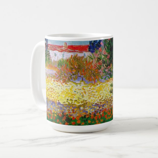 Mug Jardin aux fleurs, Van Gogh (Devant gauche)