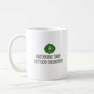 Mug Jardin de la laitue de l'heure célébrer le jeu de 
