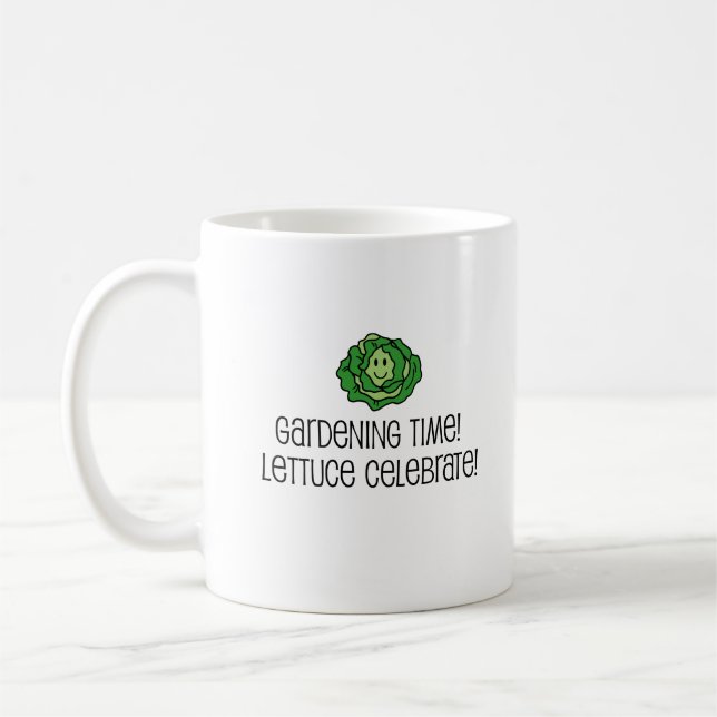 Mug Jardin de la laitue de l'heure célébrer le jeu de  (Gauche)