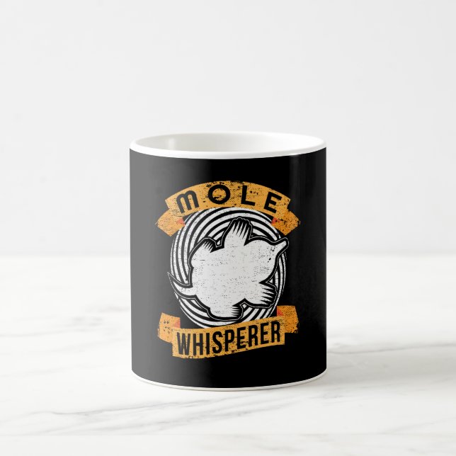 Mug Jardin de Mole Whisperer Cute Mole (Centre)