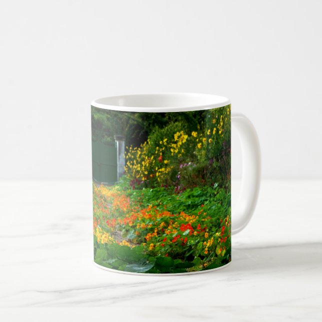 Mug Jardin de Monet, Giverny, France en automne (Devant droit)