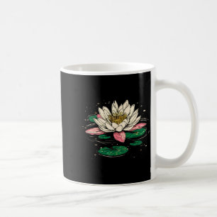 Mug Jardin de nénuphars et lotus fleur de naissance de