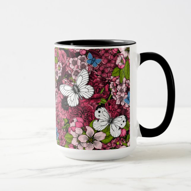 Mug Jardin de printemps 2 (Droite)
