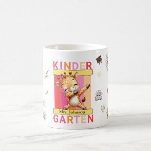 Mug Jardin d'enfants Enseignant élémentaire Dabbing Gi