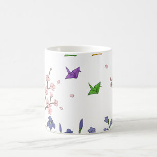 Mug Jardin des grues en papier