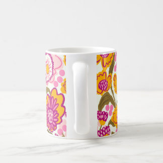 Mug Jardin d'été lumineux dessiné à la main