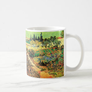 Mug Jardin fleuri avec sentier par Vincent van Gogh