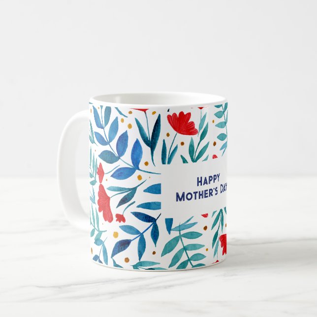 Mug Jardin magique Fête des mères (Devant gauche)