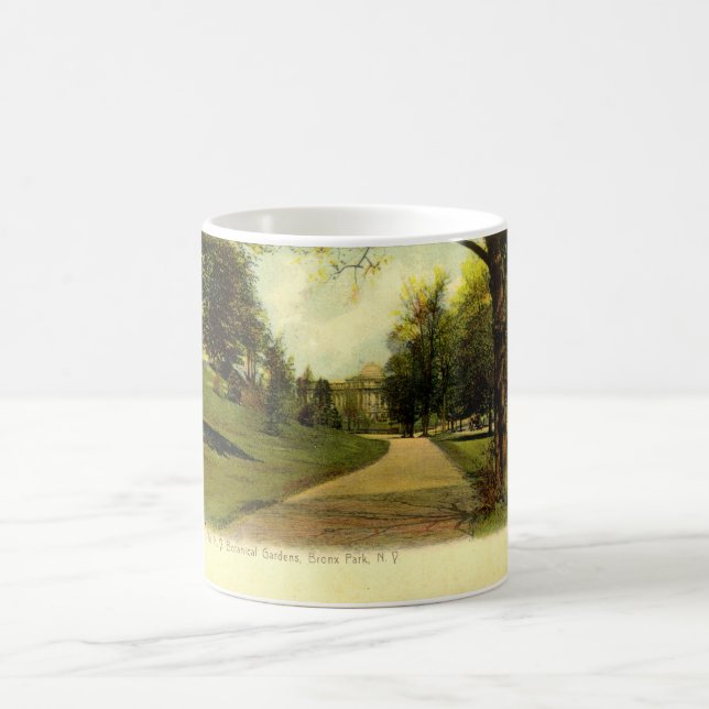 Mug Jardins botaniques, cru 1905 de Bronx New York (Centre)
