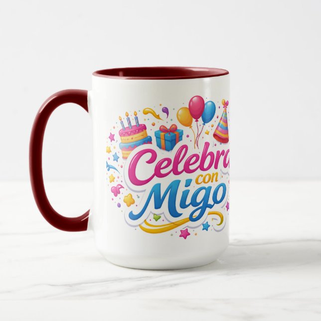 Mug Jarra Personalizada con Diseño de Personaliza y Ce (Gauche)