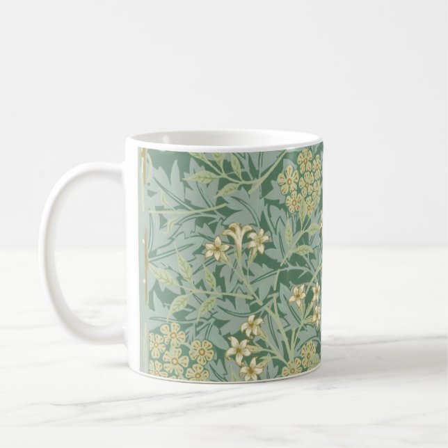 Mug Jasmine William Morris Motif Floral (Gauche)