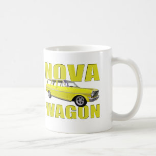 Mug jaune 1963 chevy du chariot II de nova