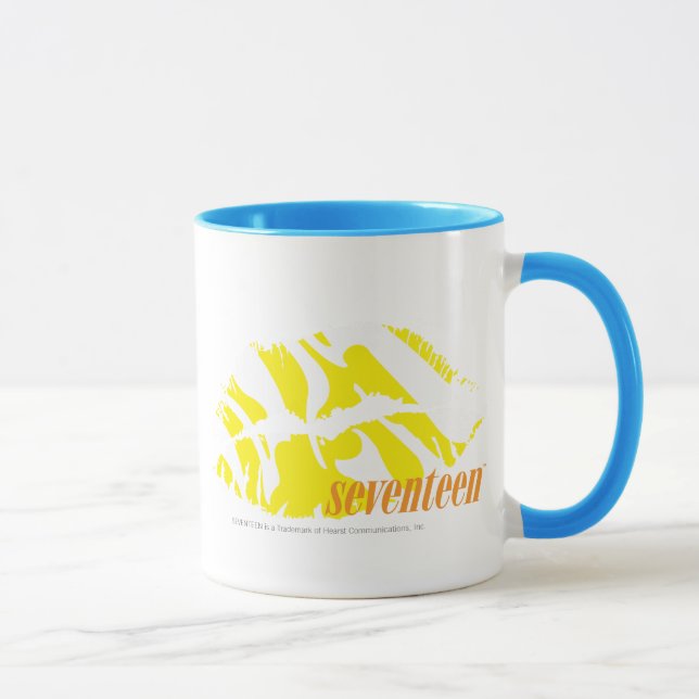 Mug Jaune de zèbre (Droite)