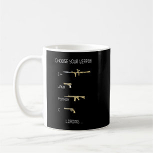 Mug Java C++ Python C Coding Programmer Arme