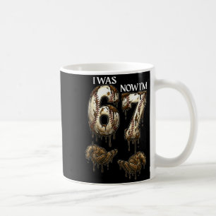 Mug J'avais 6 ans maintenant j'ai 7 ans drôle de baseb