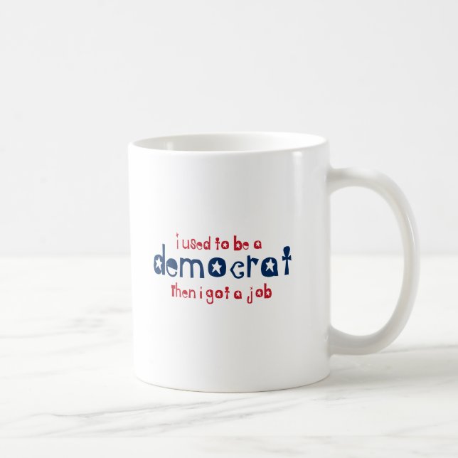 Mug J'avais l'habitude d'être un Démocrate alors que (Droite)