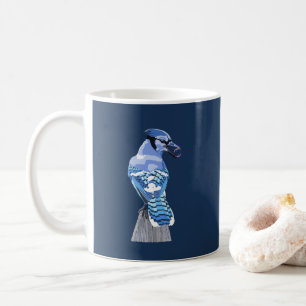 Mug Jay bleu brillant