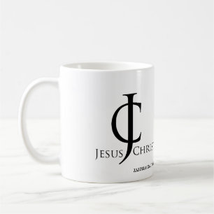 Mug JC Jesus Christ Logo Customisez-le