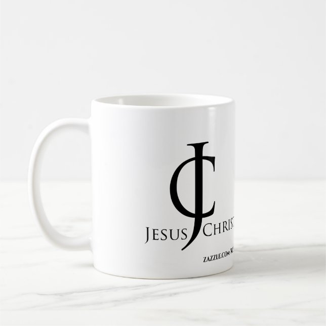 Mug JC Jesus Christ Logo Customisez-le (Gauche)