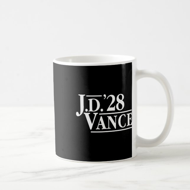 Mug Jd Vance 28 Red Vance 2028 J.d. Président Hillbill (Droite)