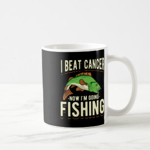 Mug Je bat le cancer maintenant je vais pêcher 1