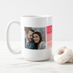 Mug Je choisis de vous aimer pour toujours Photo perso