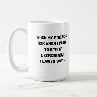 Mug Je commencerai demain