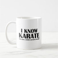 Je Connais Le Karaté. Et comme 2 autres mots japon
