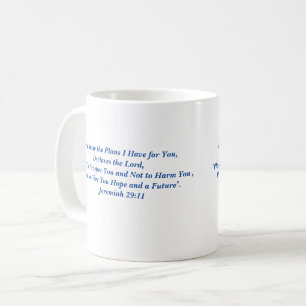 Mug Je Connais Les Plans - Jérémie 29:11 / Écriture