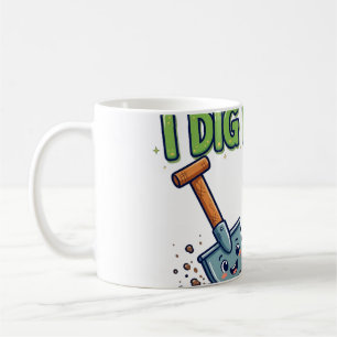 Mug Je creuse les plantes T-shirt pour enfants de jard