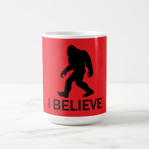 Mug Je crois en Bigfoot