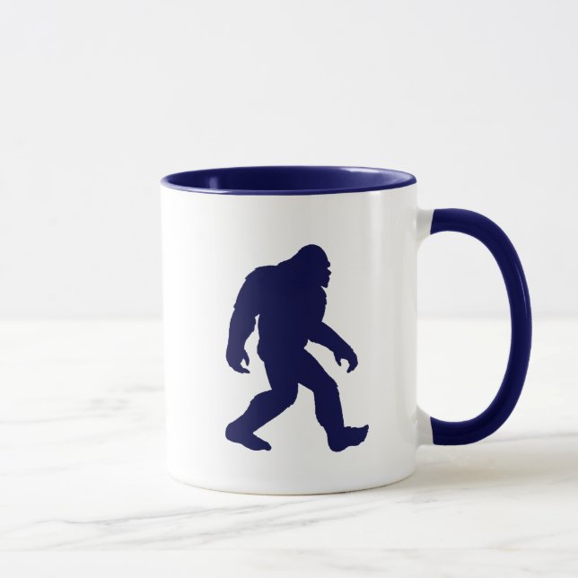 Mug Je crois en la bouillie de café Bigfoot (Droite)