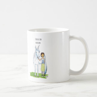 Mug je crois en licornes