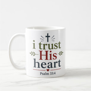 Mug Je crois en son cœur Citation chrétienne inspirant