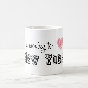 Mug Je déménage à New York