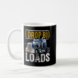 Mug Je dépose de grosses charges Big Rig semi-remorque