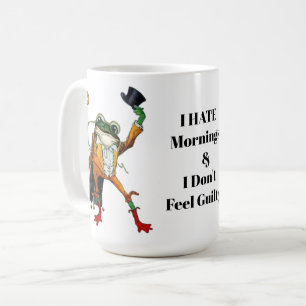 Mug Je déteste grenouille du matin