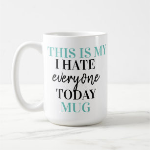 Mug Je déteste tout le monde