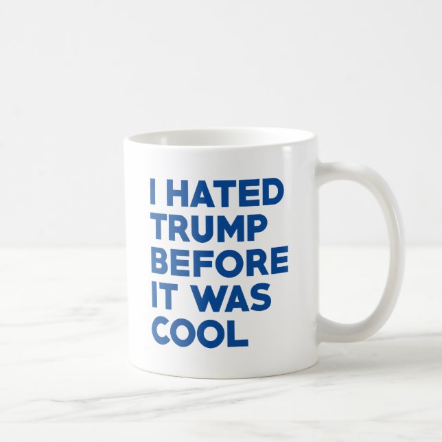 Mug Je déteste Trump (Droite)