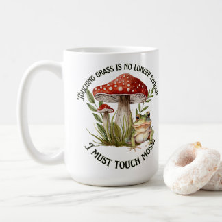 Mug Je dois toucher la mousse